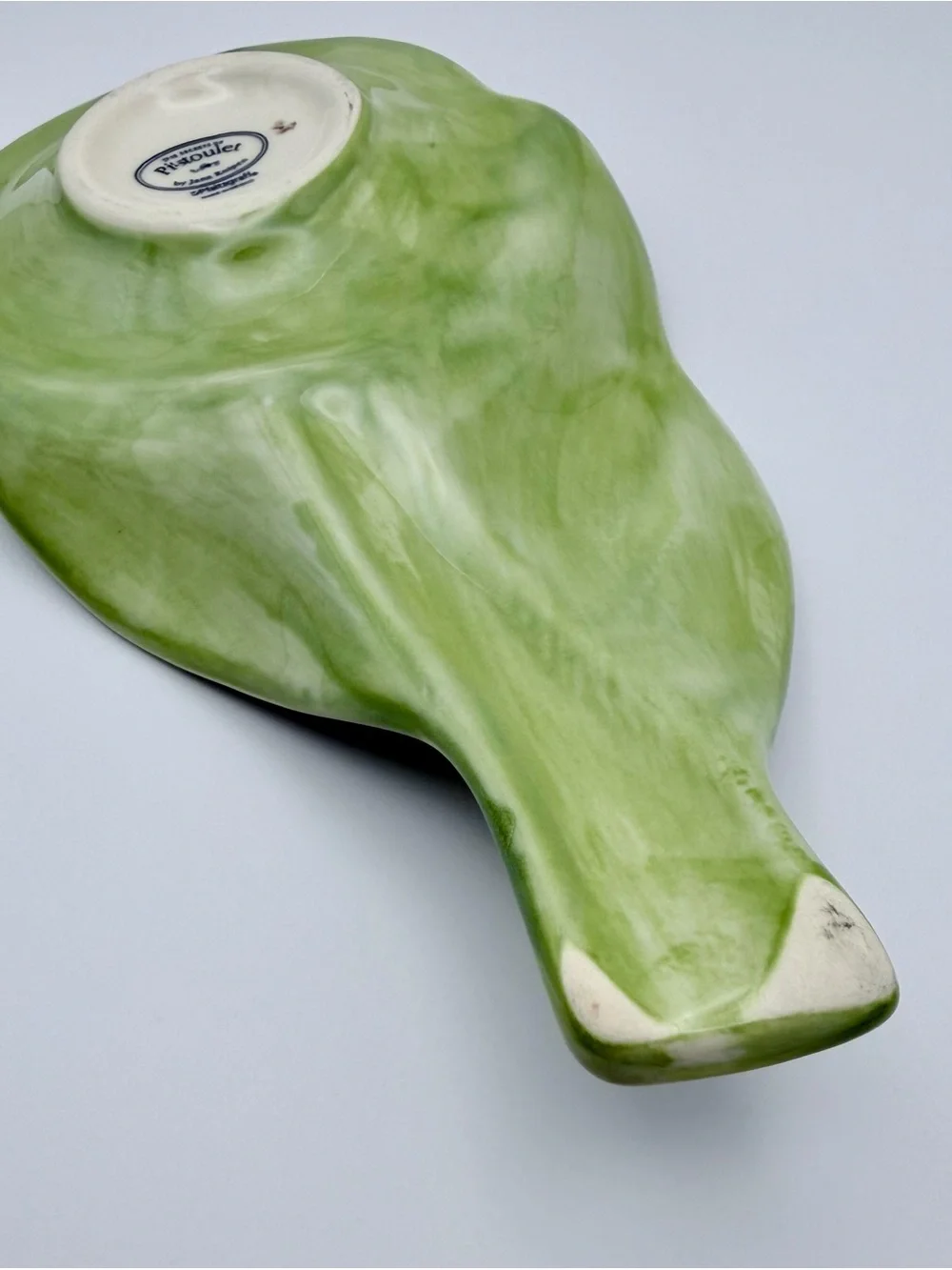 Pfaltzgraff, Retired, “The Secret Of Pistoulet”, Ceramic Sunflower Spoon Rest